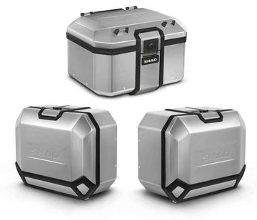 Aprilia Tuareg Rally 660 [SHAD] - Terra Full Pack 131L - Top case 48L + mala lateral direita 36L + mala lateral esquerda