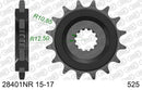 Suzuki Katana S 1000 [2020-2021] - Kettenkit 525 XHR4 - 17/44-116 - Standard Kettenrad Stahl