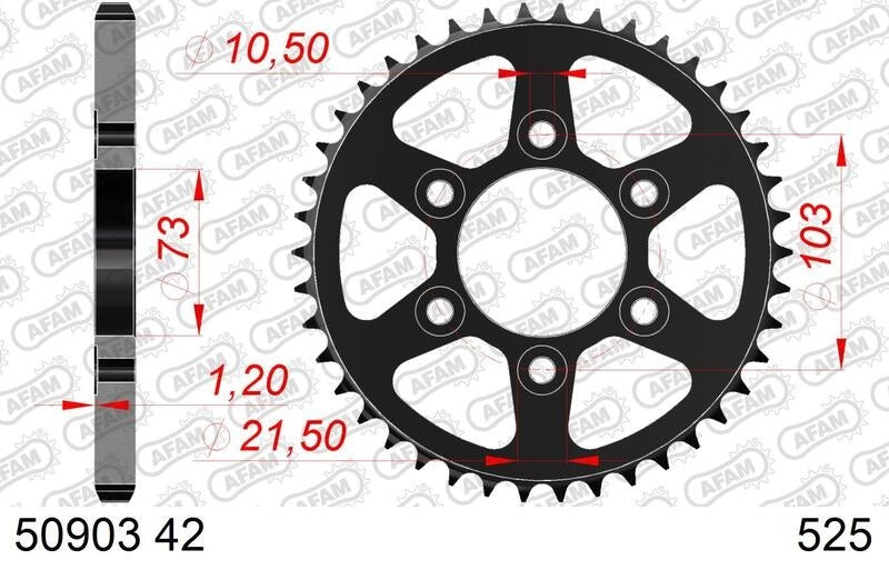 Ducati Multistrada V4 S Grand Tour [2024] - Kettenkit 525 XHR4 - 16/42-124 - Standard Kettenrad Stahl
