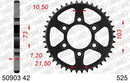 Ducati Multistrada V4 S [2021-2025] - Kettenkit 525 XHR4 - 16/42-124 - Standard Kettenrad Stahl