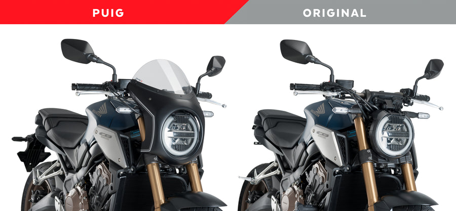 HONDA CB 650 R NEO SPORTS CAFE [2023] – Tela de carenagem retrô – preta