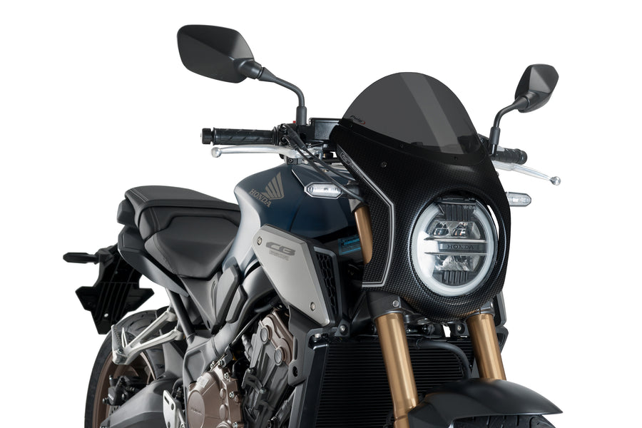 HONDA CB 650 R NEO SPORTS CAFE [2023] – Tela de carenagem retrô – Transparente