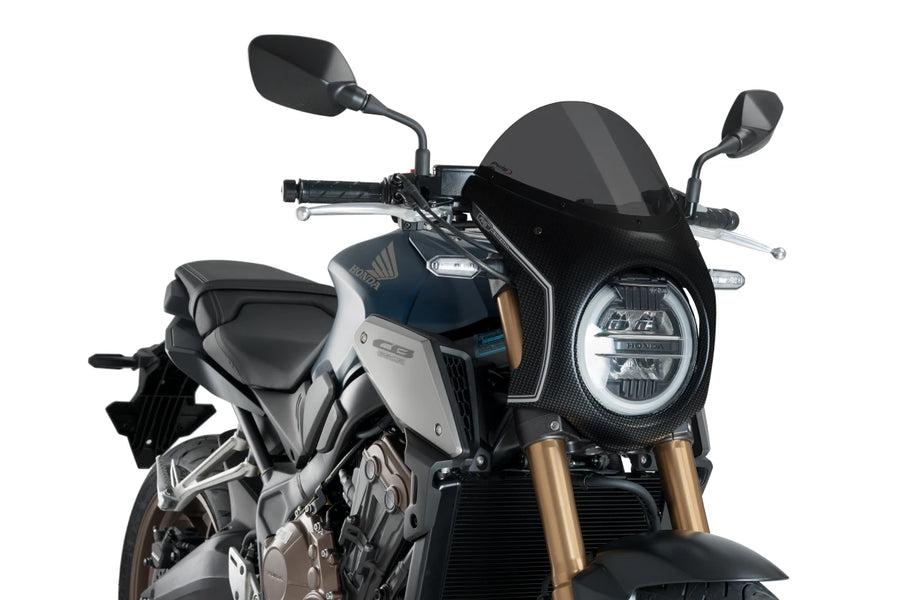 HONDA CB 650 R NEO SPORTS CAFE [2023] – Tela de carenagem retrô – Transparente