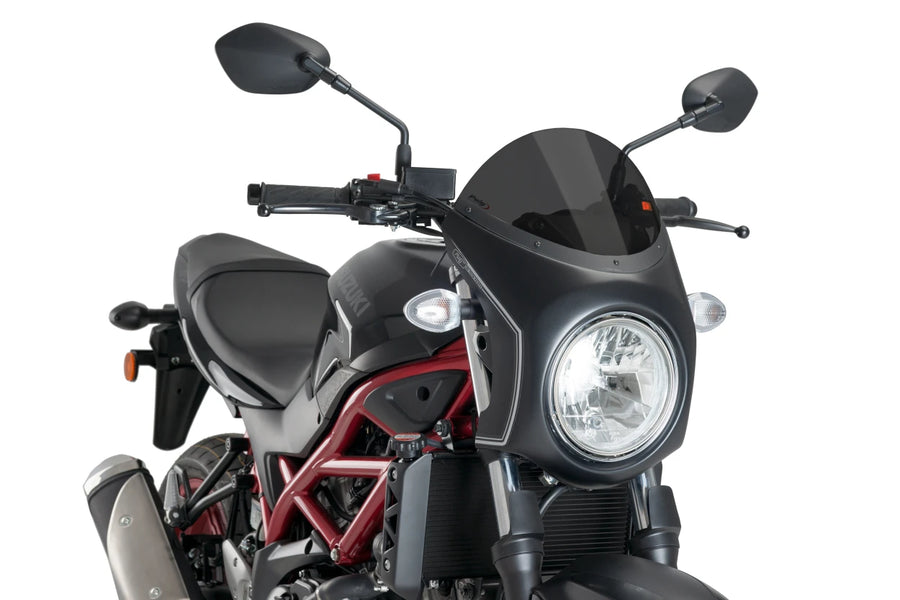 SUZUKI SV 650 [2025] – Pára-brisa retrô – fortemente escurecido