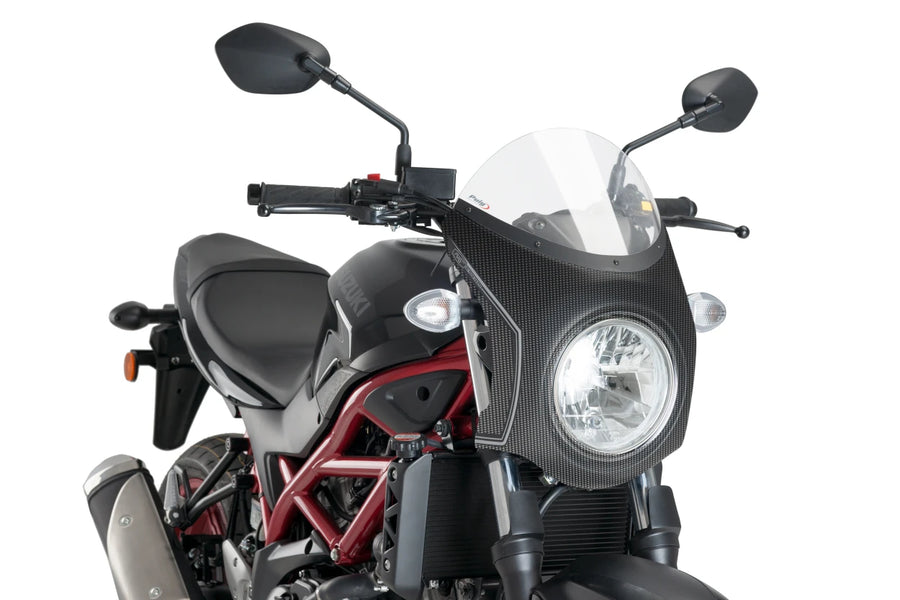 SUZUKI SV 650 [2025] – Tela de Carenagem Retrô – Preta