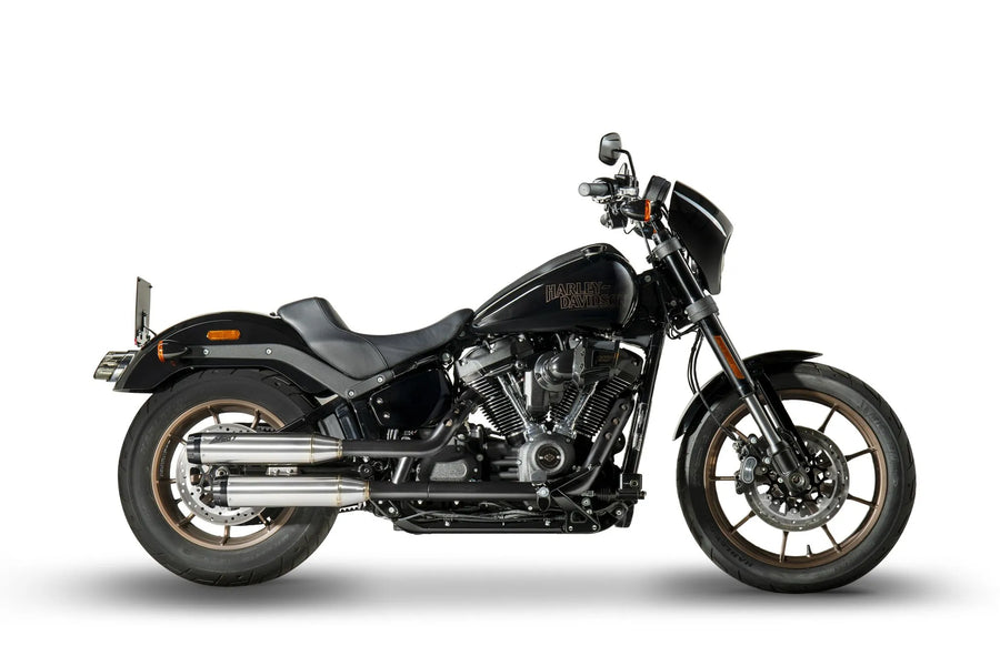 Harley Davidson Softail Street Bob FXBB [ZARD] – Silenciador slip-ons sobreposto para HD-SOFTAIL M8