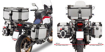 HONDA CRF 1000 L AFRICA TW [2016-2017] - Porta-bagagens para motocicleta