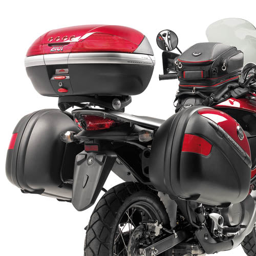 HONDA XL 700 V TRANSALP [2008-2013] - Porta-bagagens para malas MONOKEY