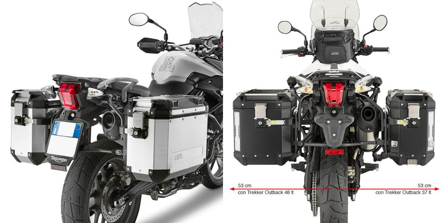 TRIUMPH TIGER 800 [2011-2017] - Porta-bagagens para Trekker Outback