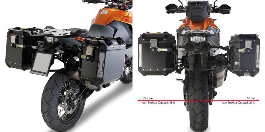 KTM 1050 ADVENTURE [2015-2016] - Porta-bagagens para Trekker Outback