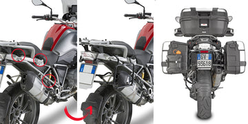 BMW R 1250 GS ADVENTURE [2019-2023] - Porta-malas lateral de liberação rápida