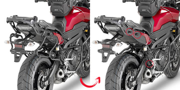 YAMAHA MT 09 TRACER [2015-2017] - Porta-malas lateral de liberação rápida