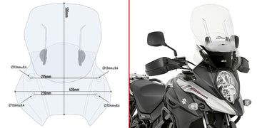 SUZUKI DL 650 V STROM [2017-2023] - Pára-brisas