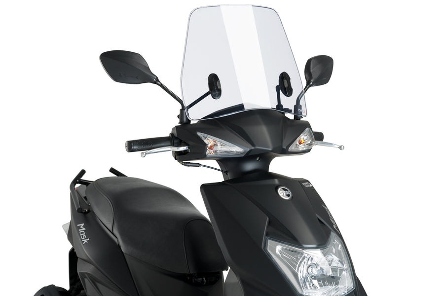 SYM MASK 125 IE E5 [2023] – Tela de scooter urbana – Transparente