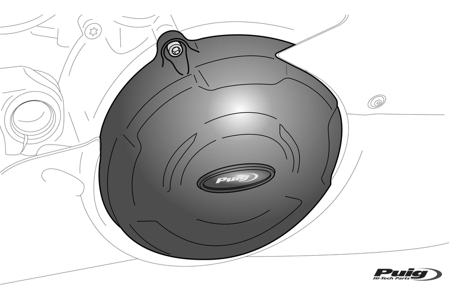 KAWASAKI Z 1000 [2003-2020] - Kit de proteção da tampa do motor