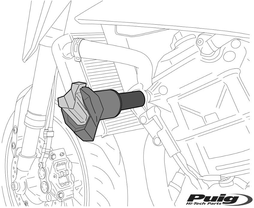 HONDA CBR 650 R [2019-2022] - Almofadas de colisão R19