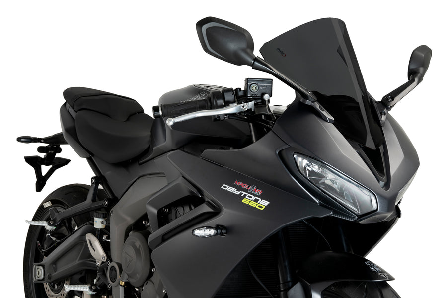 TRIUMPH DAYTONA 660 [2025] – Tela R-Racer – preto fosco