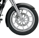 Harley Davidson Dyna [KLOCK WERKS] - Para-lama dianteiro série Hugger com blocos de montagem para Softail/Dyna-2