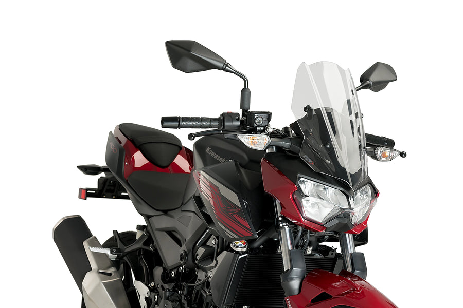 KAWASAKI Z 400 [2024] - Pára-brisa esportivo de nova geração | Limpar | PUIG 3548W
