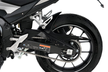 HONDA CB 500 F [2021] - Tampa da roda traseira | Aparência de carbono | PUIG 3557C