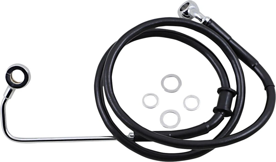 harley davidson fxsb [DRAG SPECIALTIES] - Linha de freio estendida em aço inoxidável