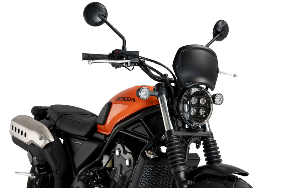 HONDA CL 500 [2025] – painel frontal ABS – visual carbono