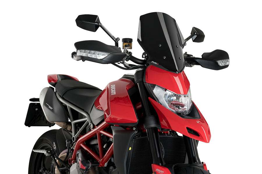 DUCATI HYPERMOTARD 950 RVE [2025] - Pára-brisa esportivo de nova geração | Preto | PUIG 3634N