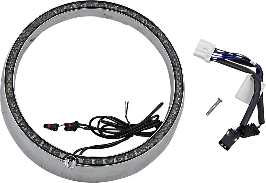 Harley Davidson flhtcui [CUSTOM DYNAMICS] – Guarnição do anel do pisca-pisca ProBEAM®