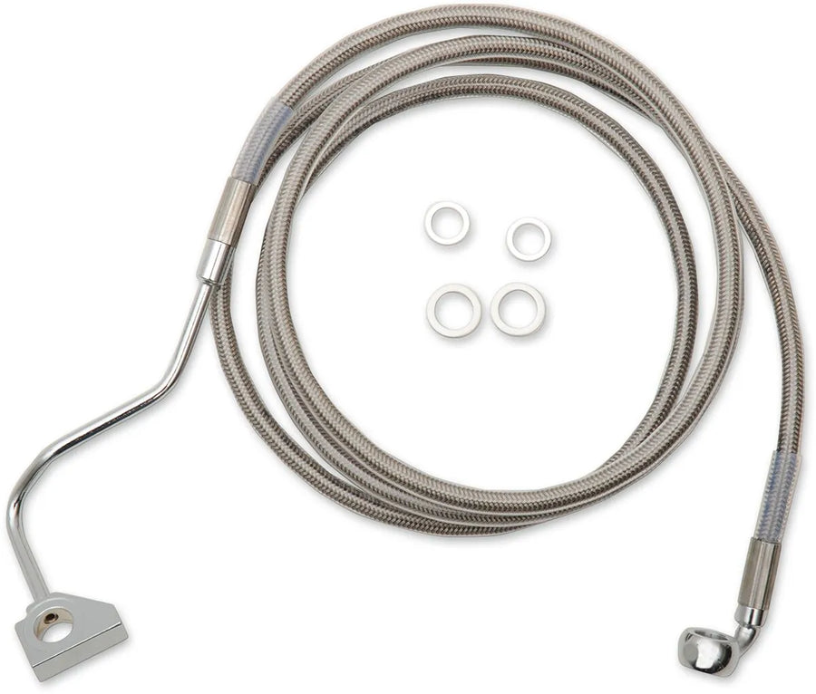Harley Davidson Fltr [DRAG SPECIALTIES] - Kit de linha de freio estendida em aço inoxidável