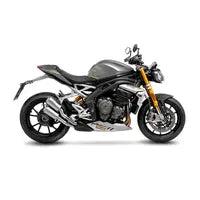 Triumph Speed ​​​​Triple 1200 RS [LEOVINCE] – Silenciador deslizante LV-10 em aço inoxidável