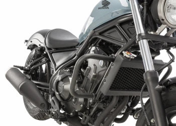 HONDA CMX 500 REBEL SE [2025] – Adaptador de borracha para apoio de pés “Rider” – Preto