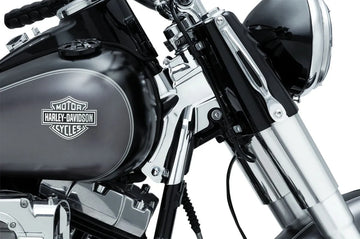 Harley Davidson flstf [KURYAKYN] – capas de cabeçote de direção - 0