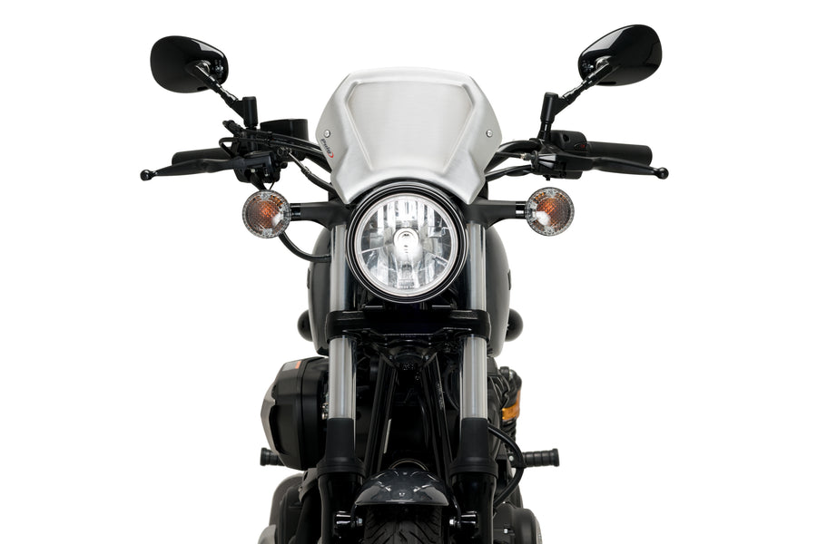 YAMAHA XV 950 R [2020] – Placa frontal ALU – prata