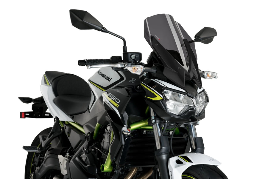 KAWASAKI Z 650 [2025] - Pára-brisa Touring de Nova Geração | Fortemente tonificado | PUIG 3865F