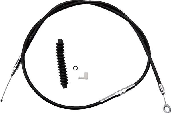 Harley Davidson Flhrxs [DRAG SPECIALTIES] - Cabo de embreagem de vinil preto de alta eficiência