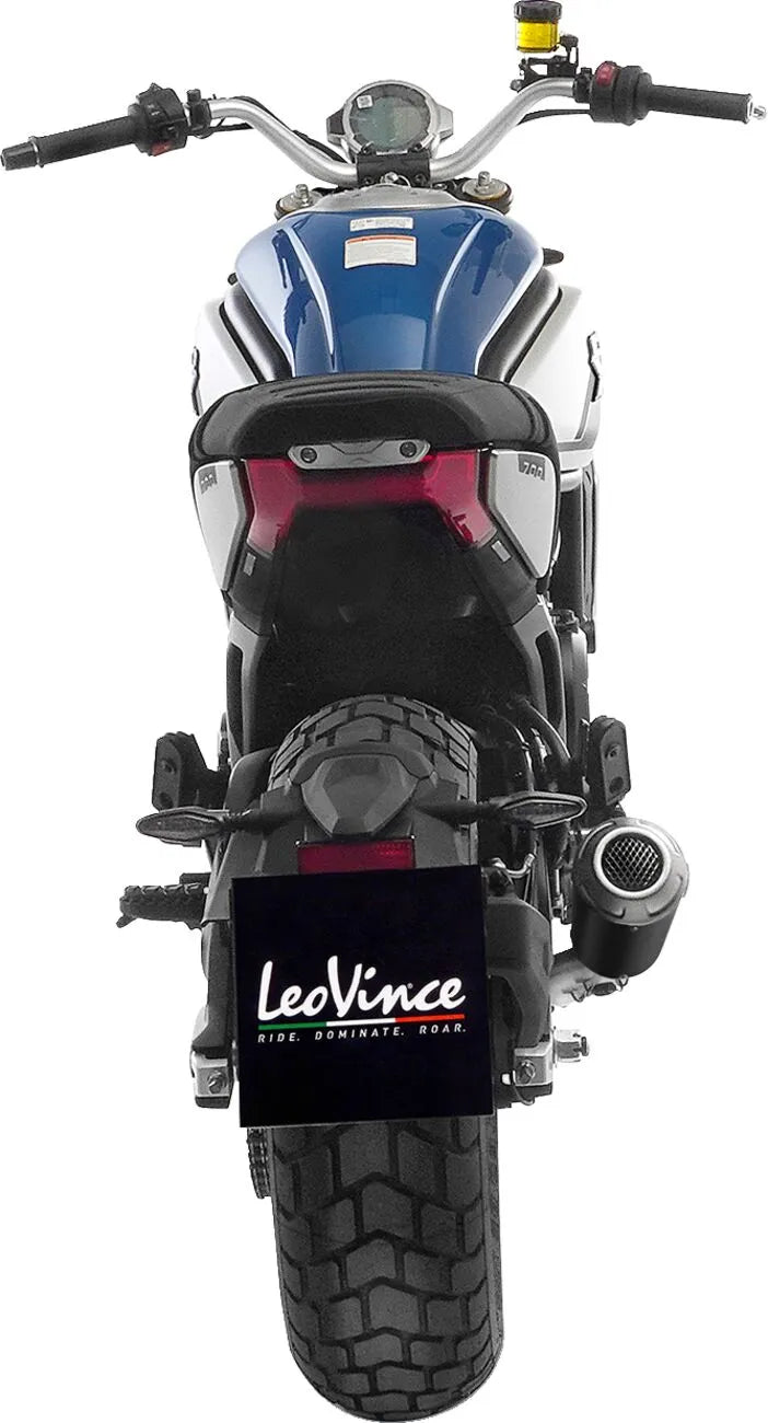 cf moto 700 cl x Heritage [LEOVINCE] – Silenciador slip-on LV-10