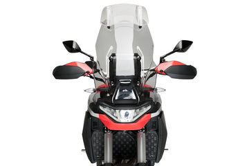 APRILIA TUAREG 660 RALLY [2025] – tela touring com spoiler – transparente