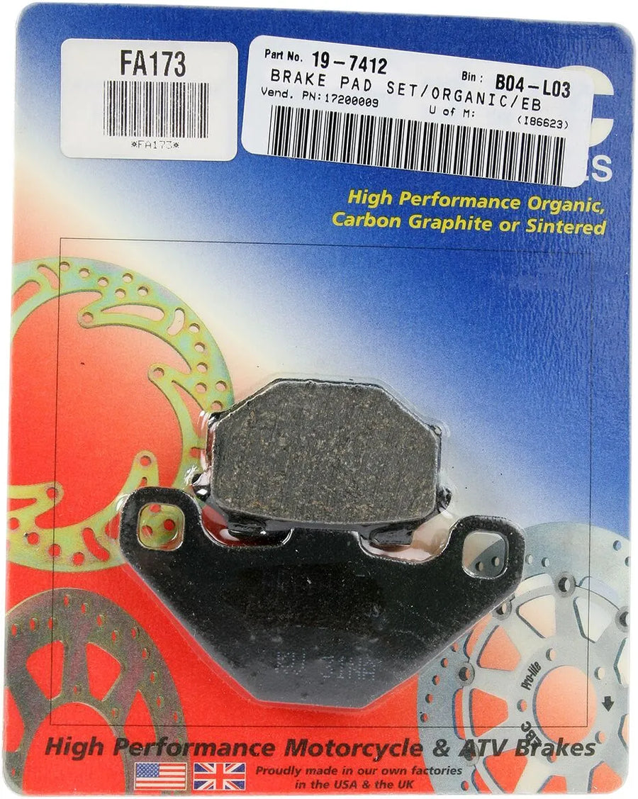 aprilia pegaso 650 [EBC] – pastilhas de freio orgânicas base “FA”