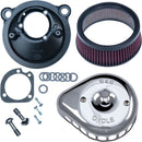 Harley-Davidson Xl 1200 Xs Forty Eight Special [2020] - Mini Teardrop Stealth Luftfilter-Kit – Oberfläche: Silber – Bild 1