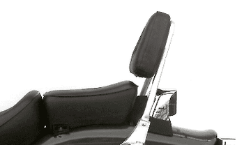 Honda CA 125 Rebel [1995-2001] - Sissybar sem bagageiro cromado