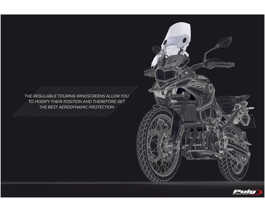 BMW F 750 GS [2024] – Pára-brisa ajustável – fortemente escurecido