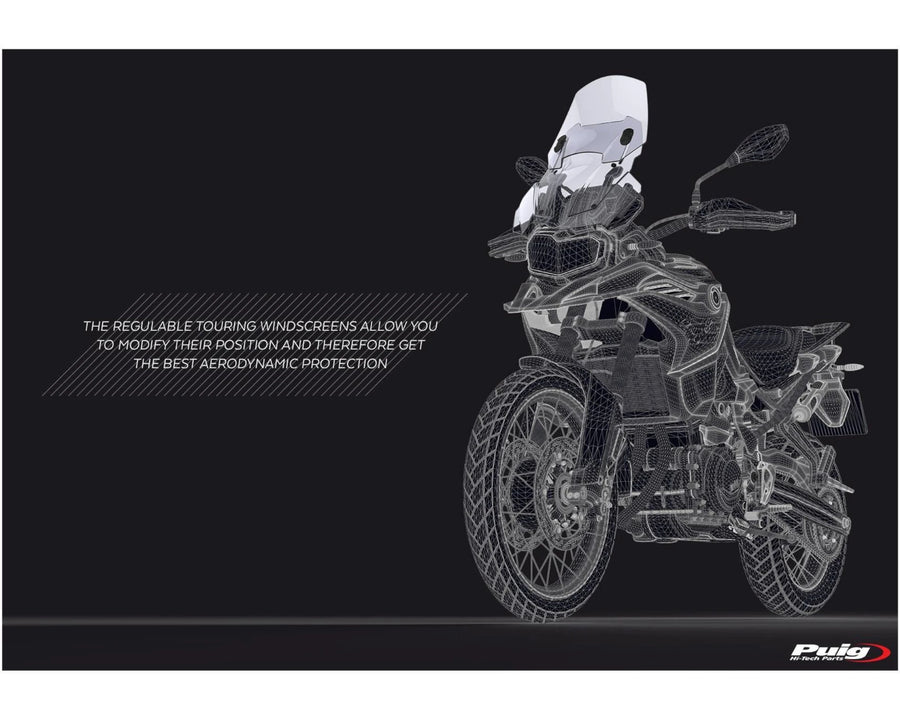 BMW F 800 GS [2025] – Pára-brisa ajustável – Colorido