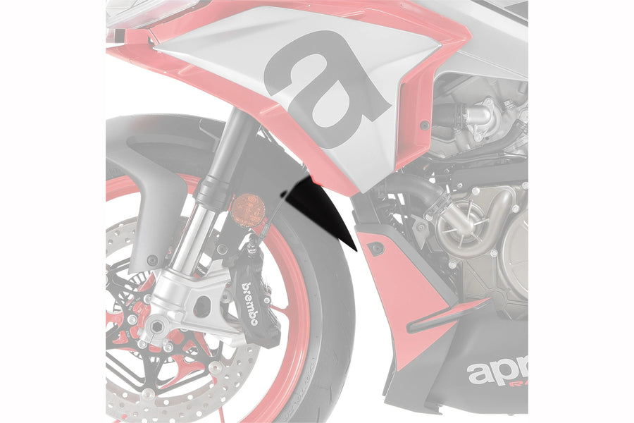 APRILIA RS 660 FACTORY [2025] – Extensão do pára-lama dianteiro – Preto
