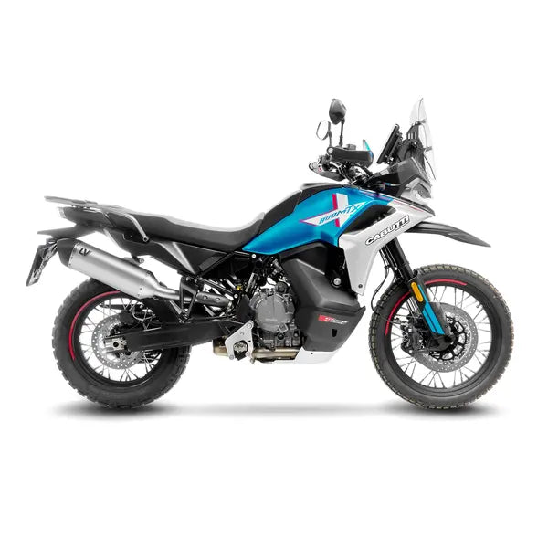 CF Moto 800 [LEOVINCE] – Silenciador slip-on de titânio LV-14