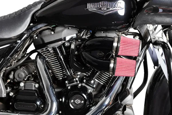 Harley-Davidson FLFBS 1923 Softail Fat Boy 117 [2025] - Tuned Induction Luftfilterkit – Oberfläche: Schwarz – Bild 7