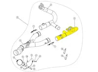 Kawasaki KX 250 X [2021-2024] - Krümmerrohr – Bild 9