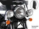 Suzuki C 1500 T Intruder - Conjunto Twinlight preto