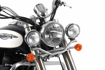 Triumph Bonneville America [Hepco & Becker] - Conjunto Twinlight cromado