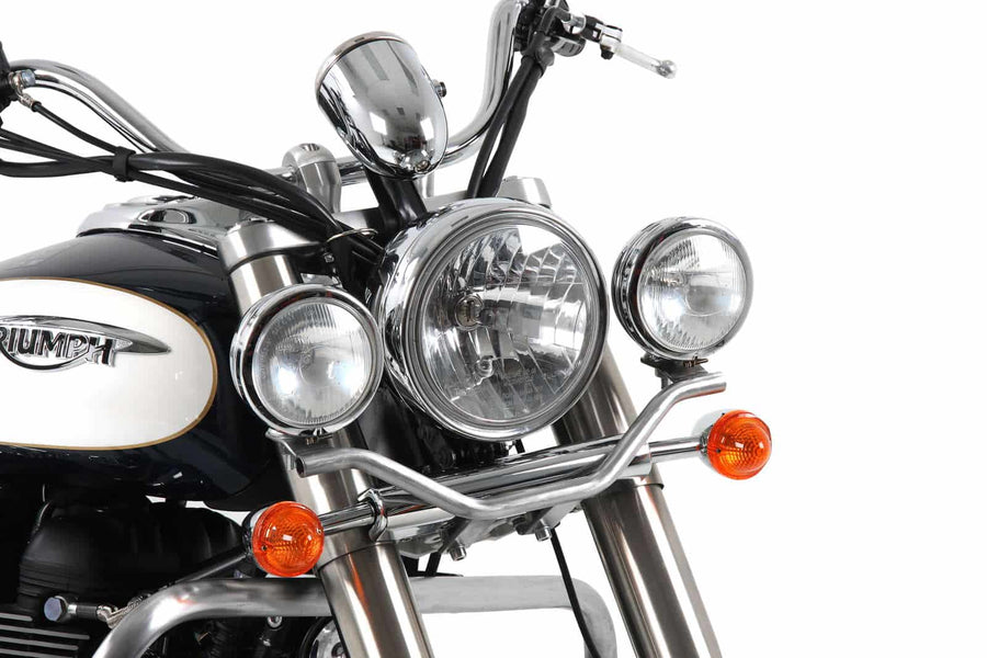 Triumph Bonneville America [Hepco & Becker] - Conjunto Twinlight cromado