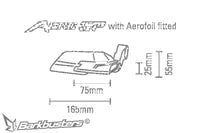 SWM RS 125 [BARKBUSTERS] – Protetor de alavanca AERO-GP